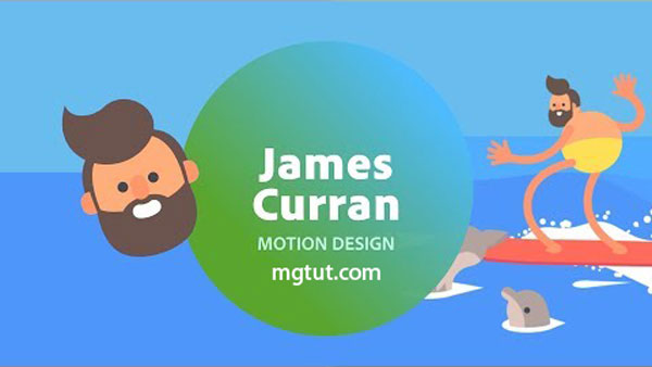 Adobe官方直播：MG动画制作详解AE教程(中英文字幕) Live Motion Design with James Curran