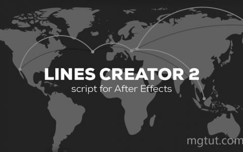 AE图层物体连线MG动画脚本 aesweets Lines Creator v2.0.0 Win/Mac破解版